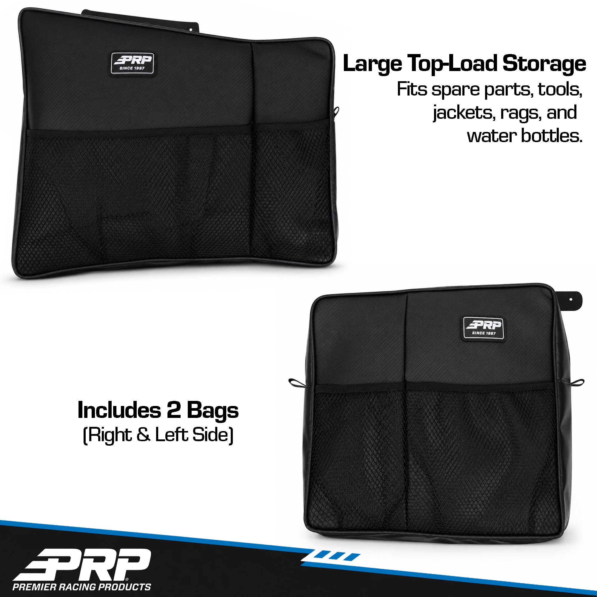 Amazon.com: PRP Seats Firewall Storage Bags for Kawasaki KRX